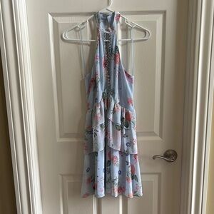 Express High collared dress
